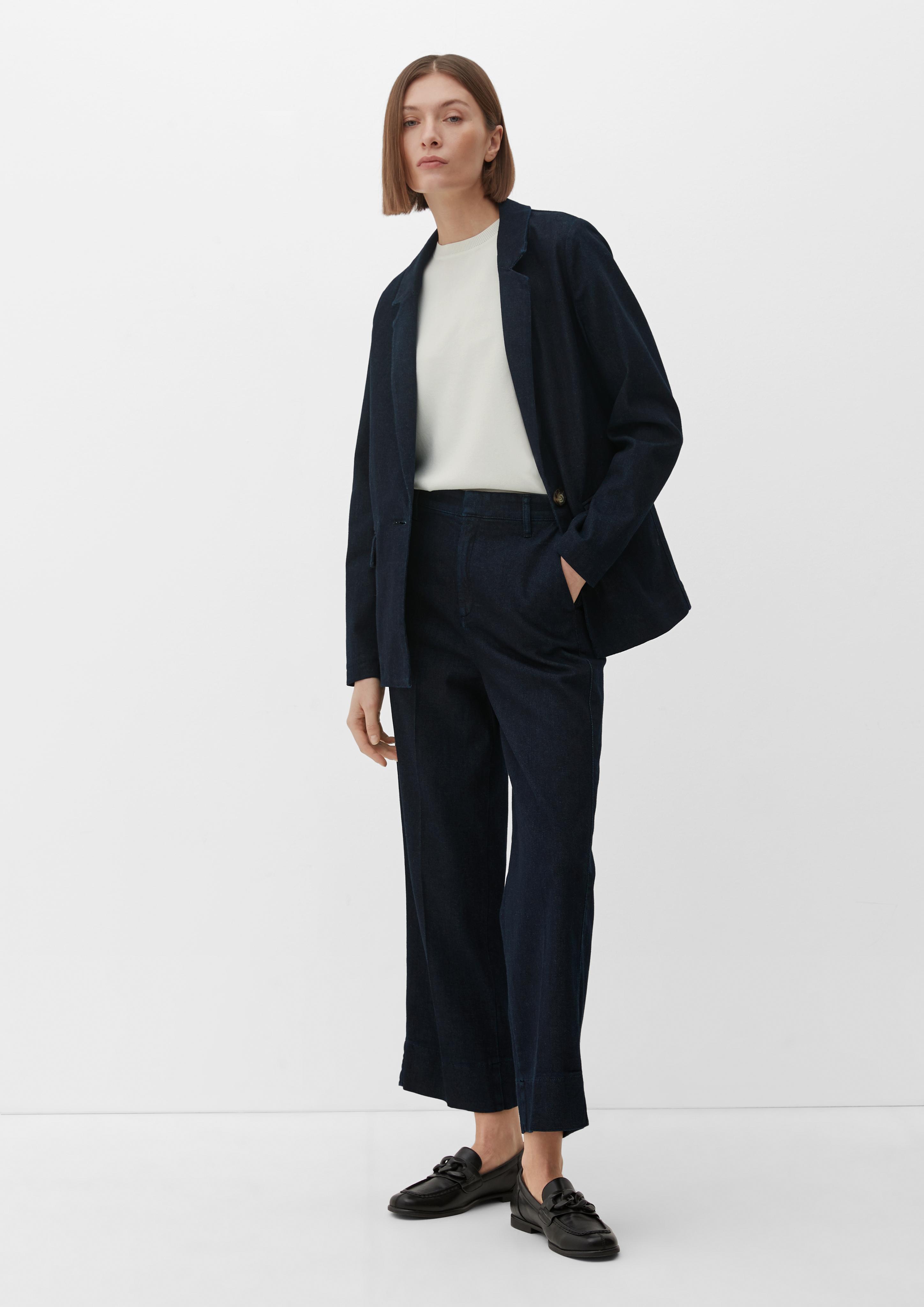 Cropped-Jeans Suri / Regular Fit / High Rise / Wide Leg  2129237-59Z8