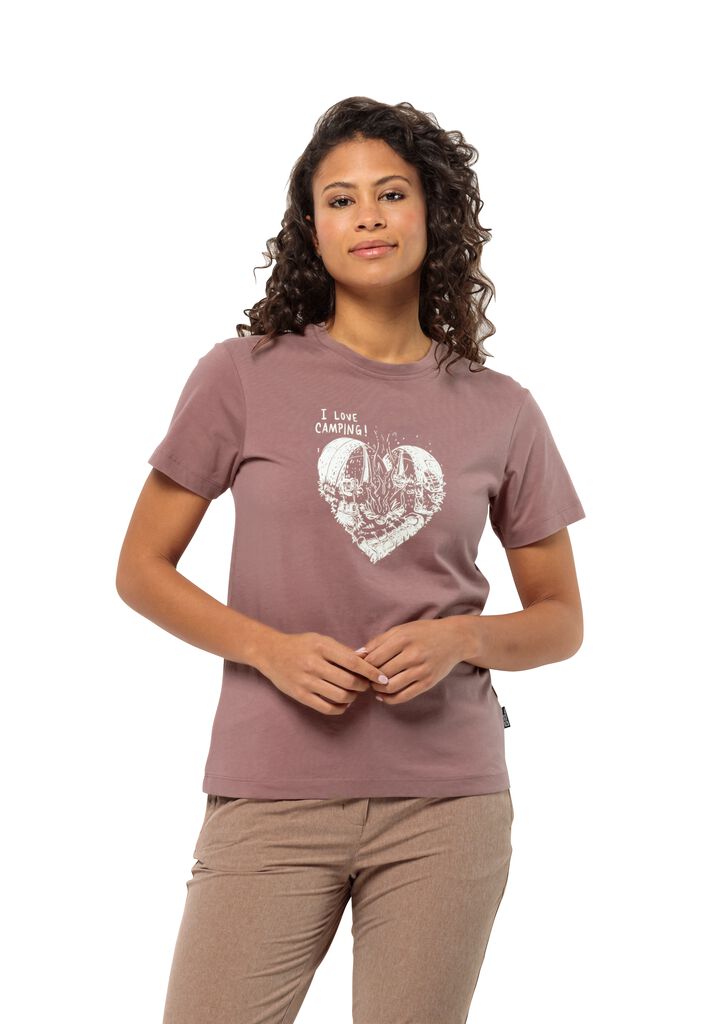 CAMPING LOVE T W T-Shirt aus Bio-Baumwolle Damen