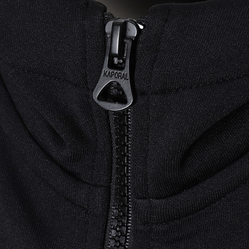 EMILE  Sweat zippé noir et gris garçon