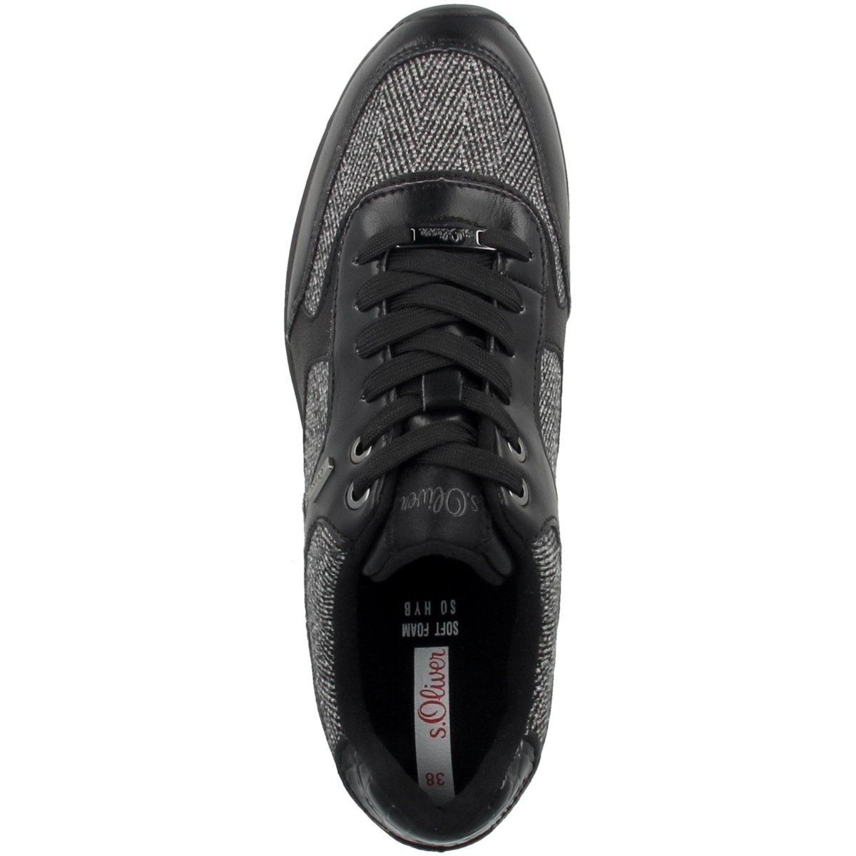 s.Oliver 5-23628-37 Sneaker Low schwarz