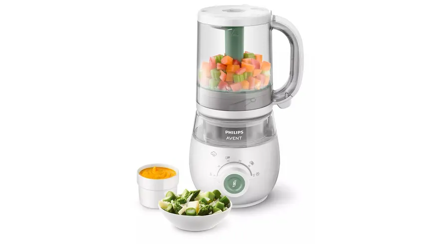 PHILIPS Avent Dampfgarer & Mixer 4in1 SCF885/01