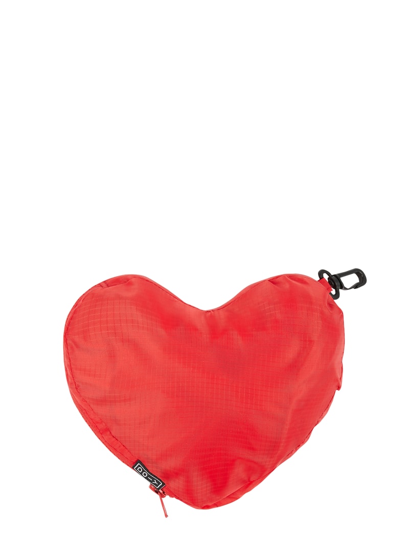 Rucksack mit Zweiwege-Reißverschluss Modell 'Nomad Heart' in rot