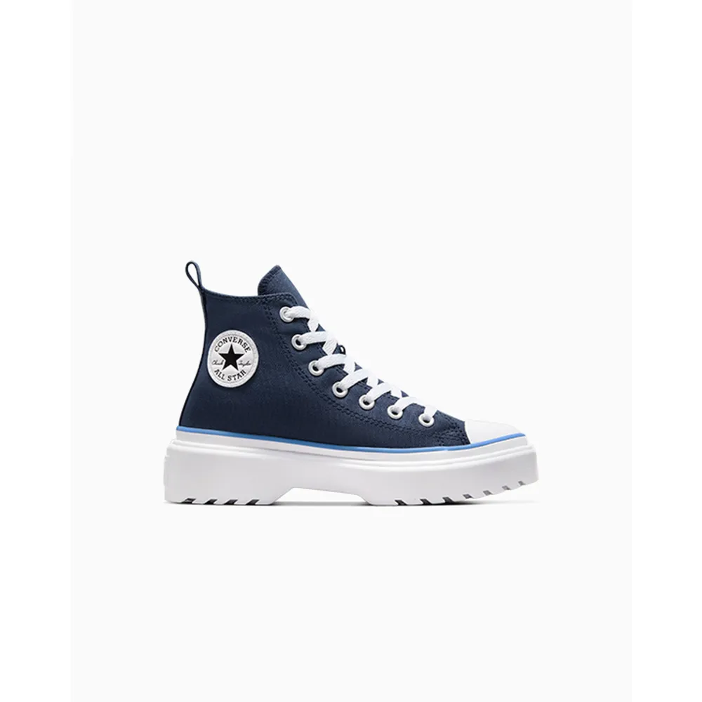Converse Chuck Taylor All Star Lugged Lift Platform Easy On Floral Embroidery A06342C / blau