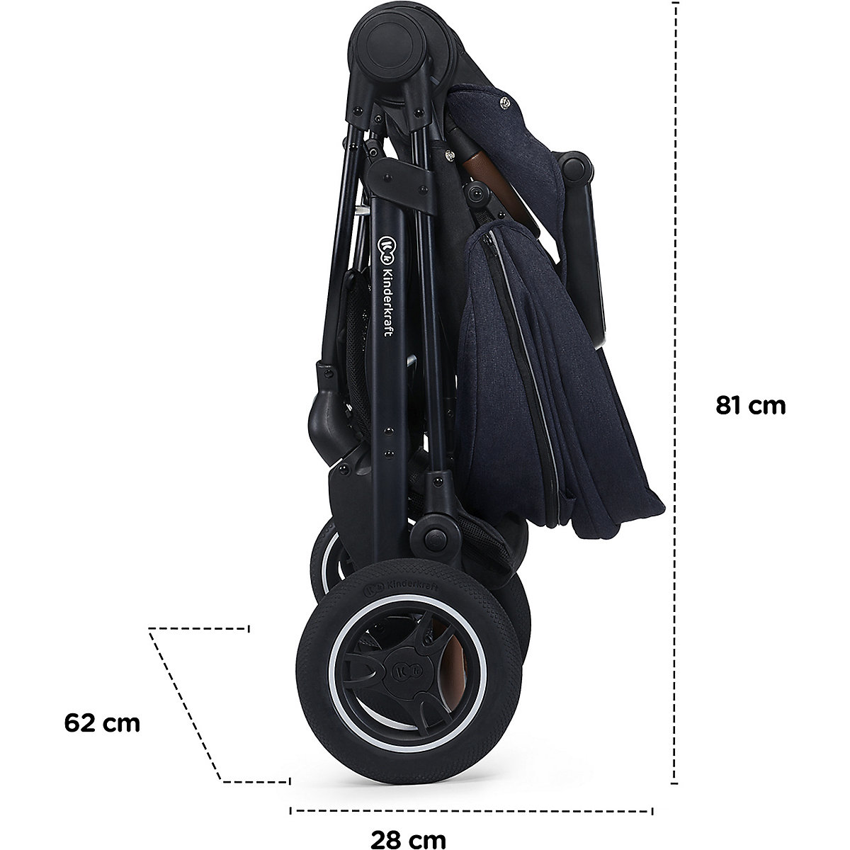 Kombi-Kinderwagen ALL ROAD, blau