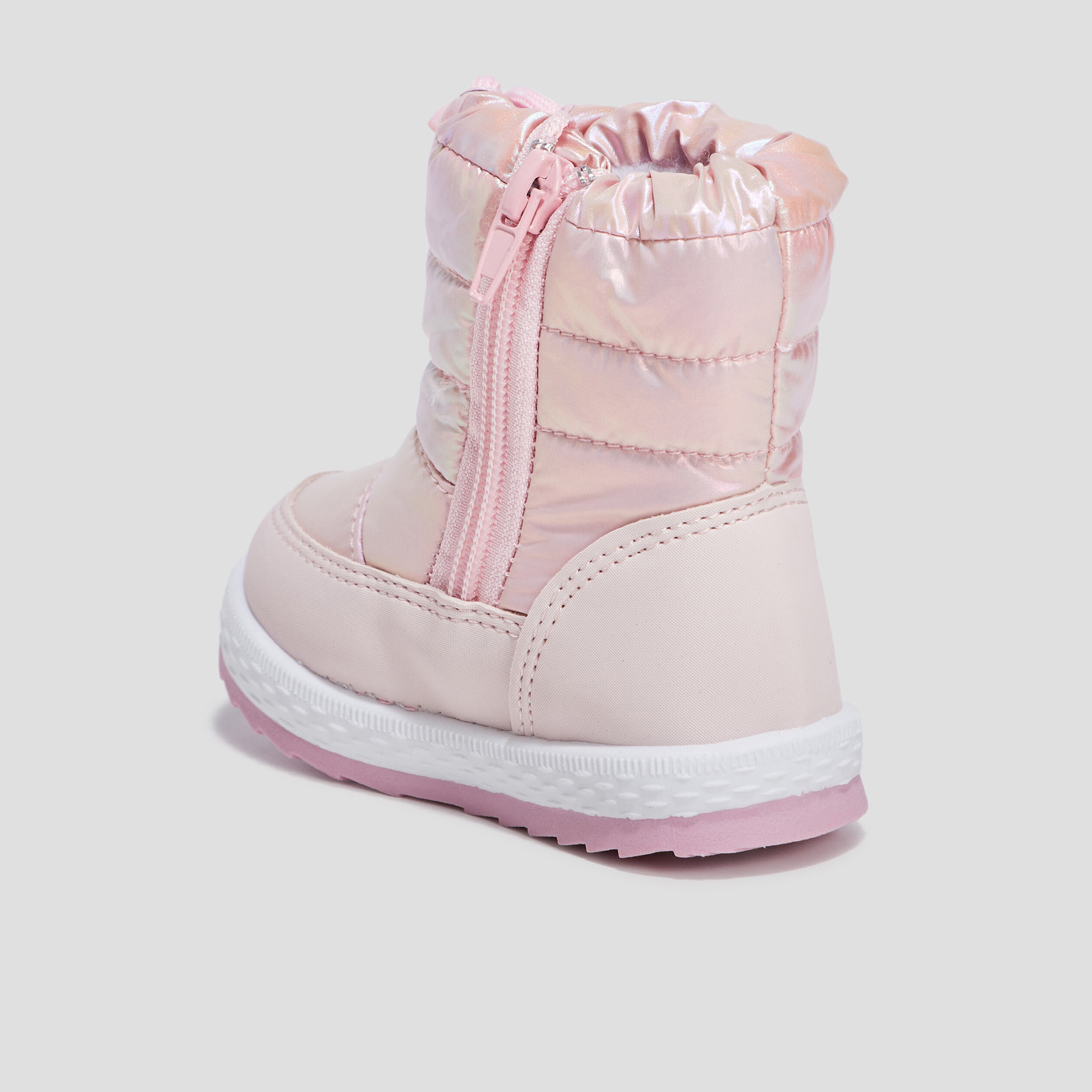 Bottes de neige rose bébé fille | La Halle