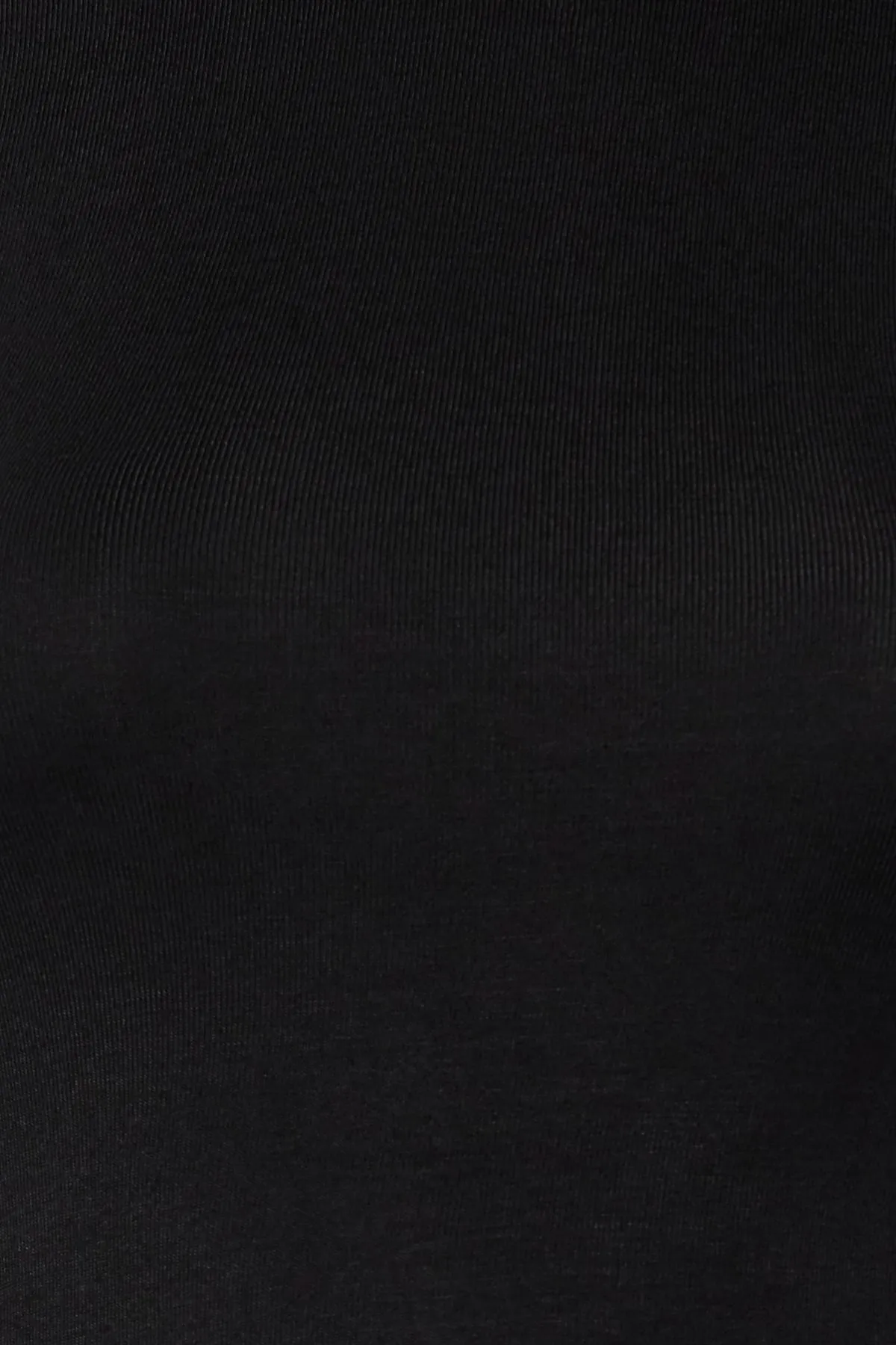 Trendyol Collection  Schwarze, taillierte Strickbluse aus Premium-Viskose mit Mondärmeln TWOSS23BZ00992