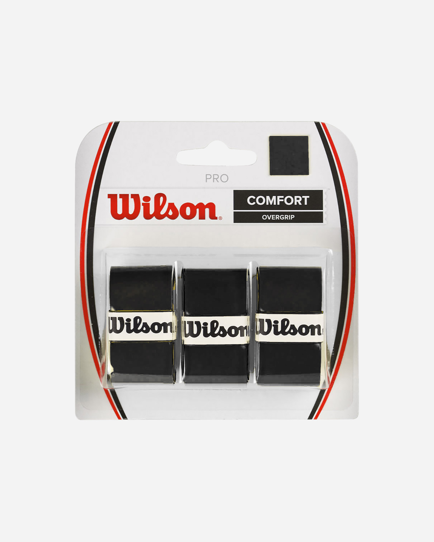 Grip Tennis Wilson Pro Overgrip X3 WRZ4014BK+