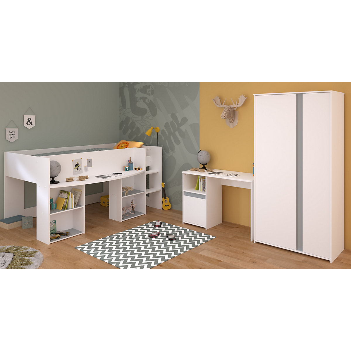 Kinderzimmer Set 3tlg 