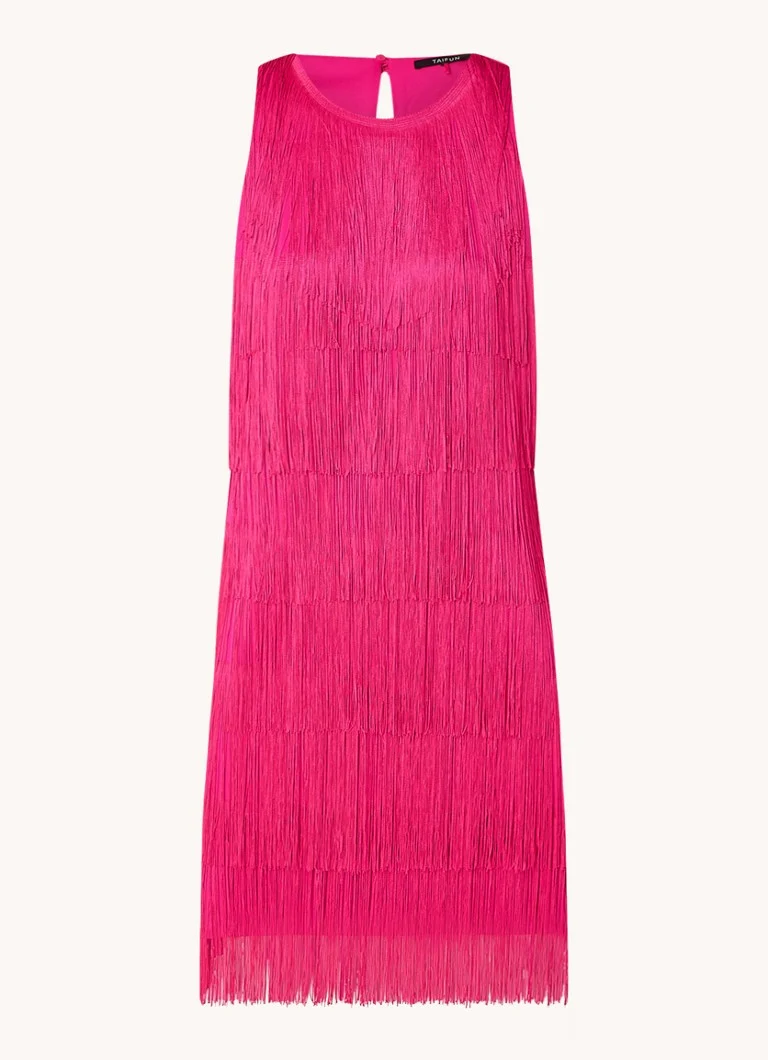 Robe courte Taifun à franges