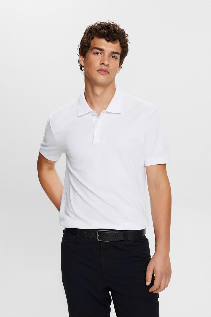 Poloshirt aus Baumwoll-Piqué