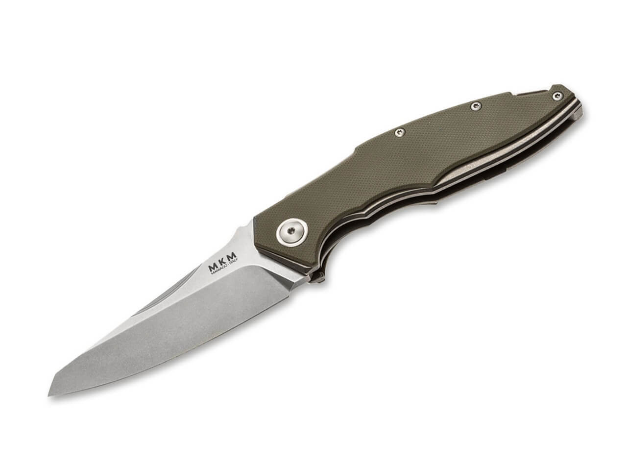 Raut Olive Drab G10 Front Flipper