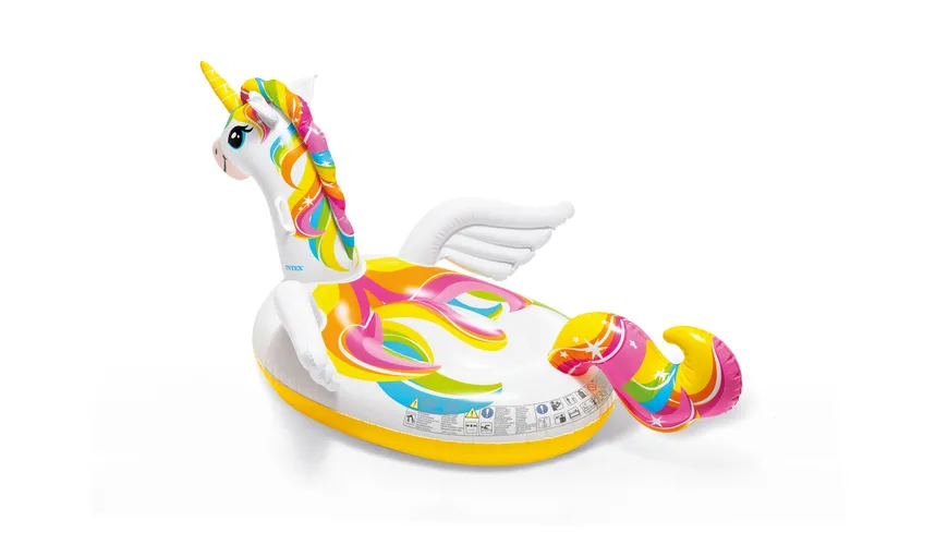 Intex - Wellenreittier „Enchanted Unicorn Ride-On“