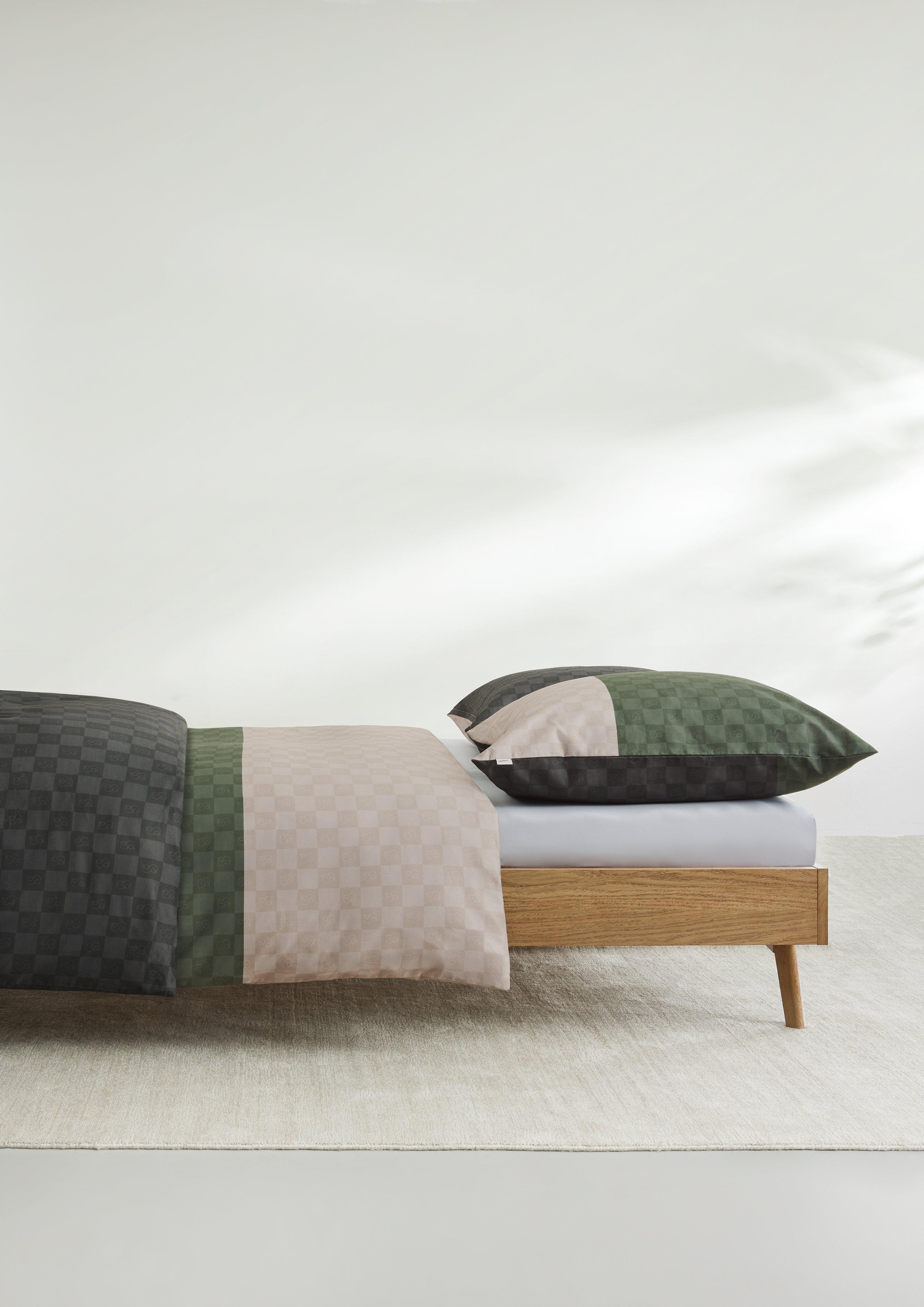 Bettwäsche mit Colour Blocking und Karos  6008744-810