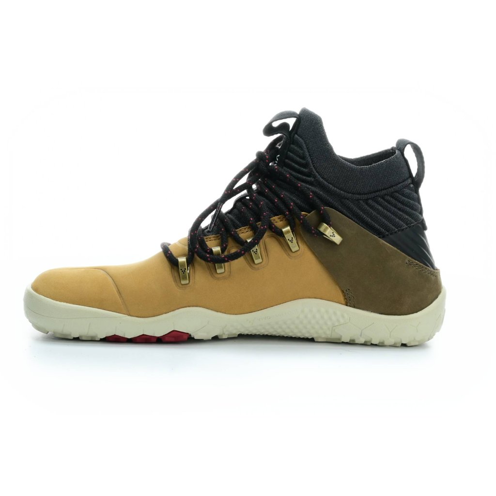 Vivobarefoot Magna Trail L FG Tan Leder Barfuß-Wanderschuhe