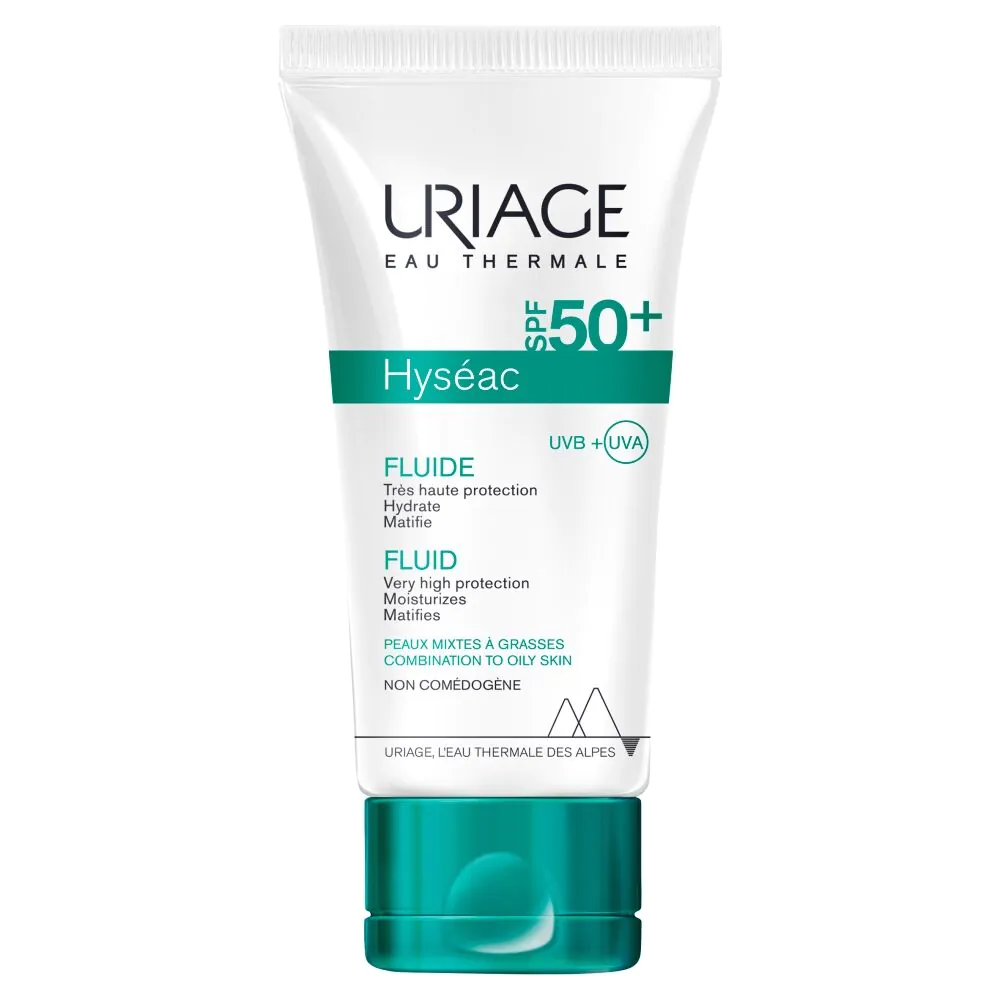 Uriage Hyseac Zonnebrandcrème voor de acnegevoelige huid SPF50+