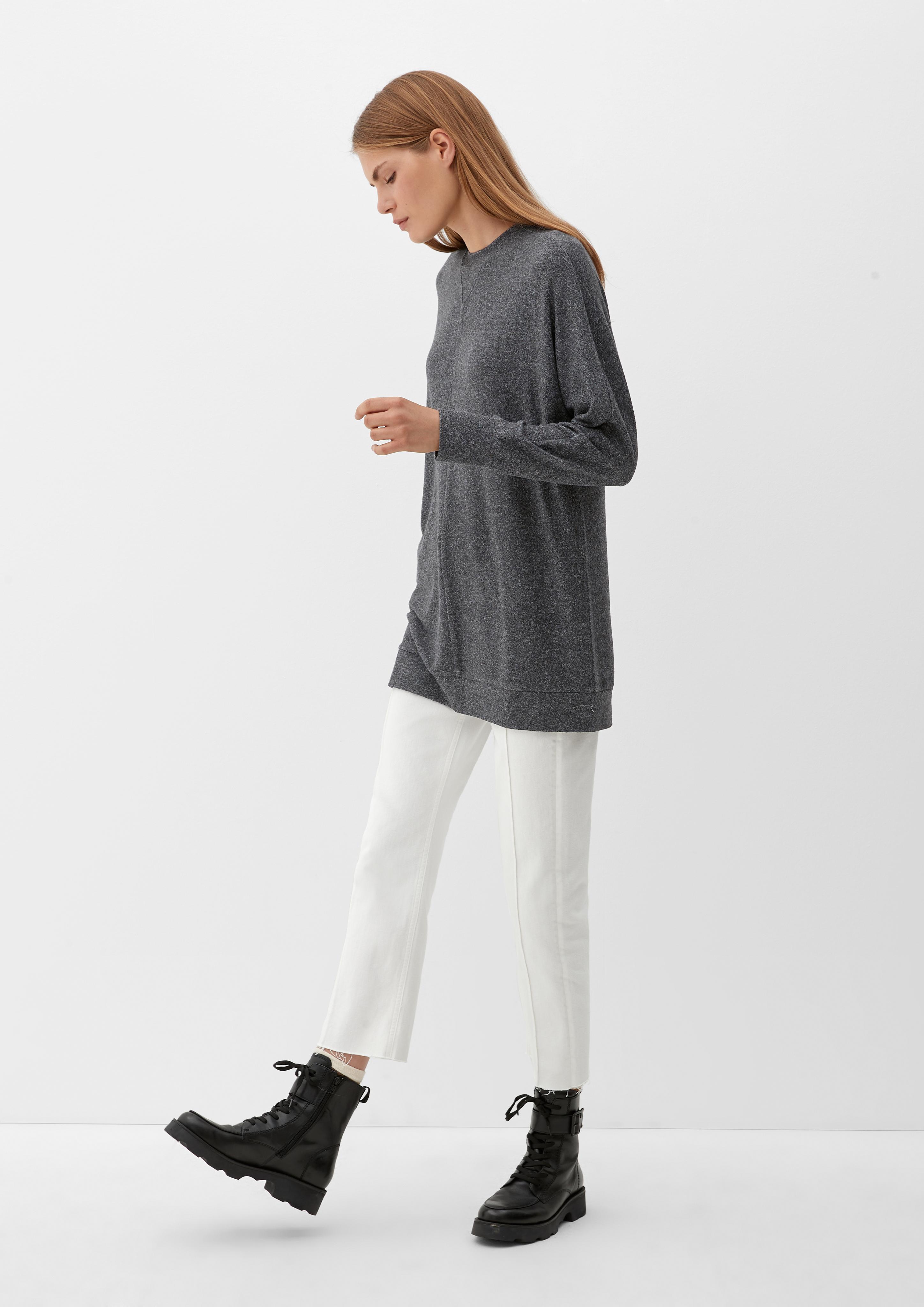 Langarmshirt aus Viskosestretch  2121806-9898