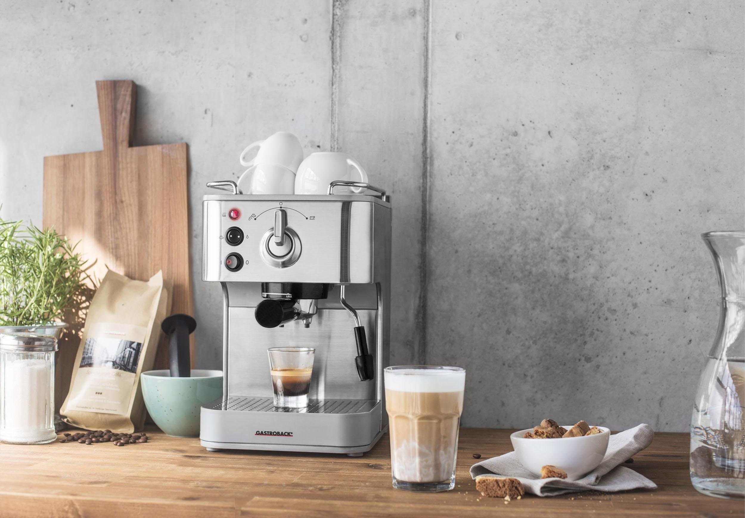 Gastroback Siebträgermaschine Design Espresso Plus 42606