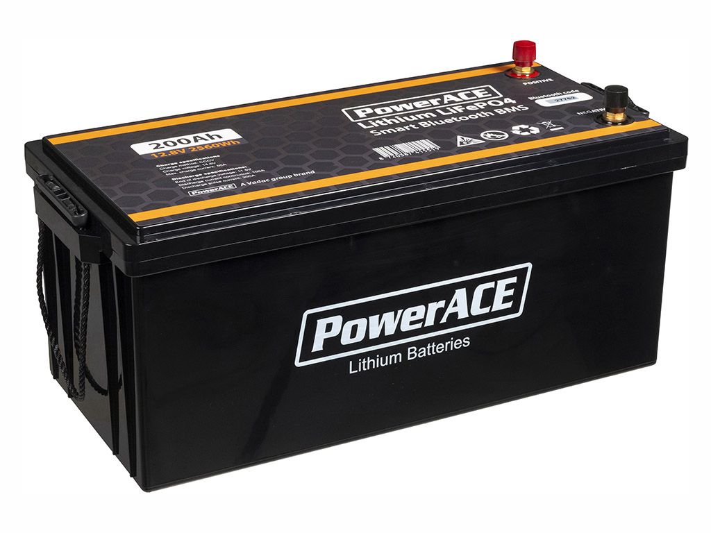 Powerace Lithium 200 Ah Batterie