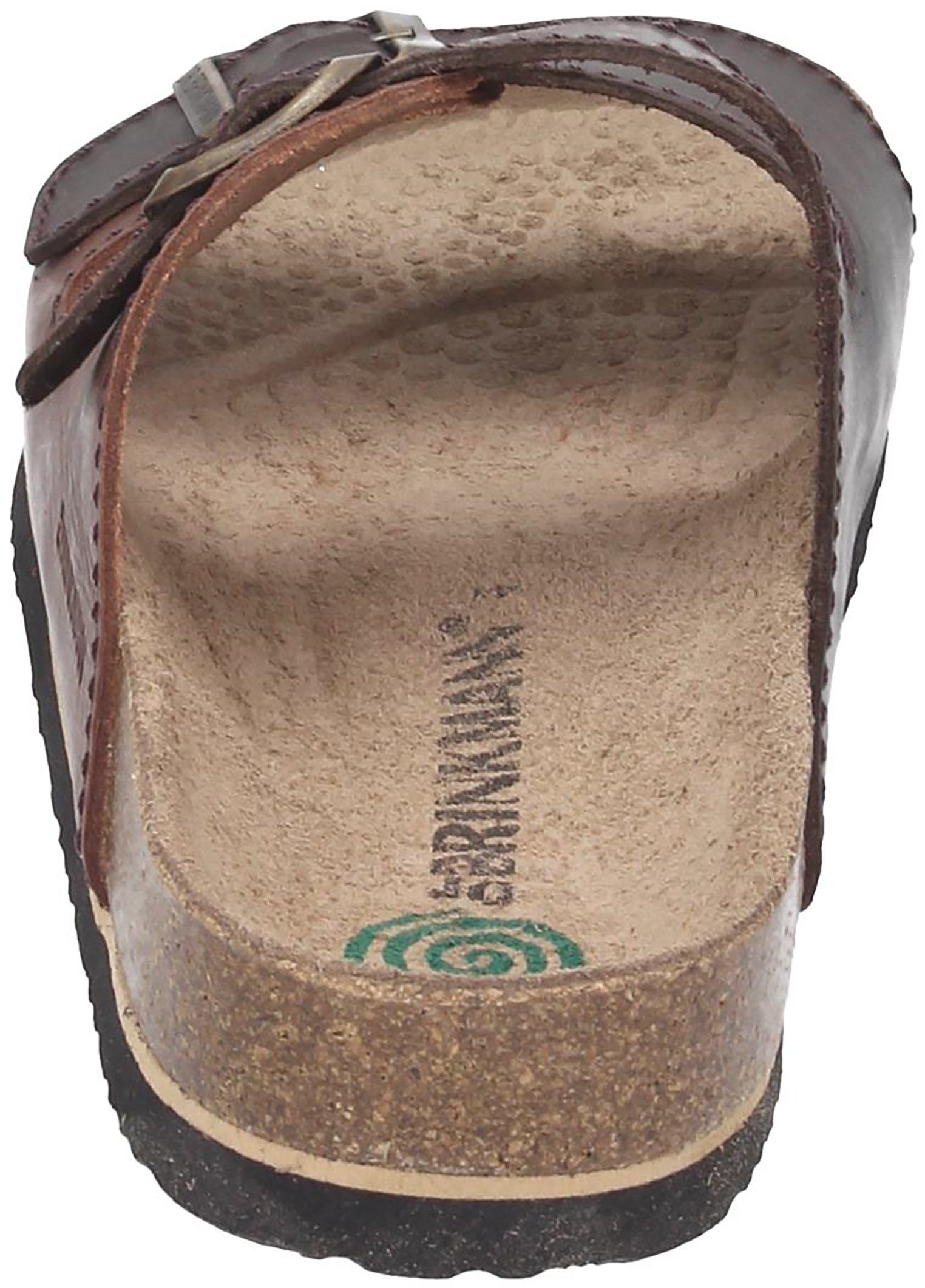 Dr. Brinkmann Pantoletten Pantolette aus echtem Fettleder