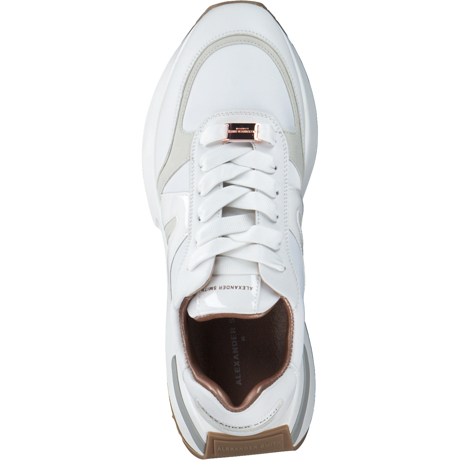 Alexander Smith Hyde AW S2D, Sneakers Low, Damen, weiss
