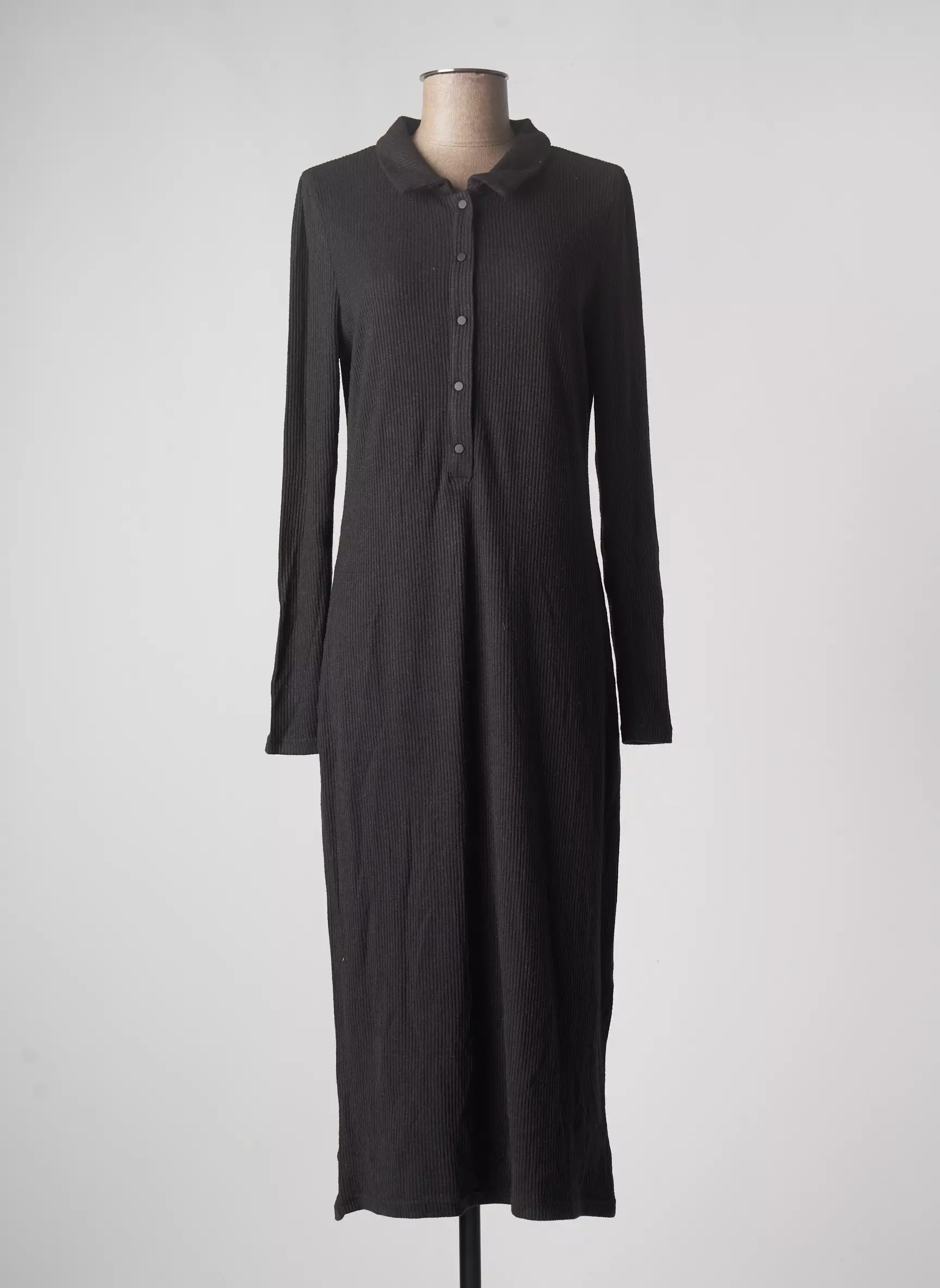 Grace Mila Robes Mi Longues Femme couleur noir
