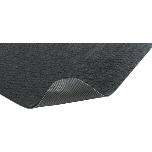 YOGA-MATTE (TPE) - SCHWARZ/GRAU