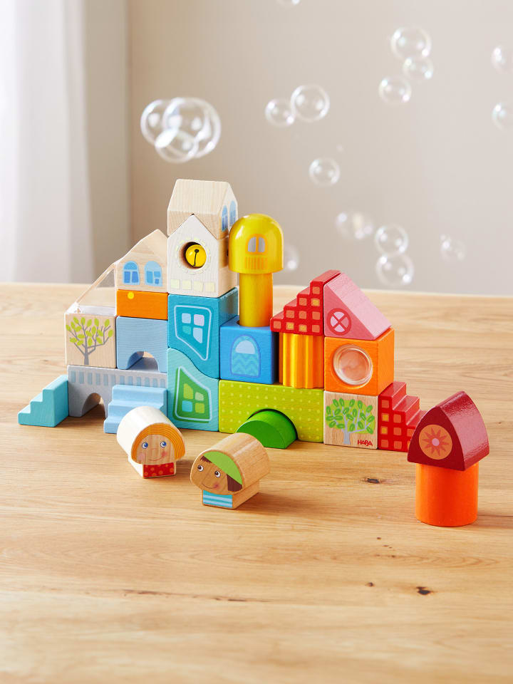 Haba Spielbausteine Motivbausteine Stadt in mehrfarbig günstig kaufen onesize