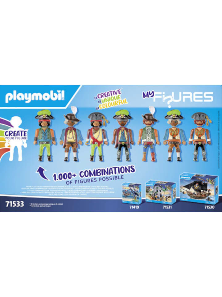 Playmobil Spielfigur Set My Figures Piraten, ab 3 Jahre günstig kaufen onesize