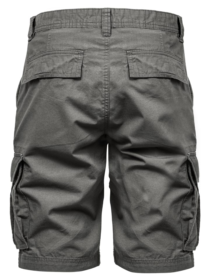 Amaci&Sons Cargoshorts SAUGET in Dunkelgrau günstig kaufen