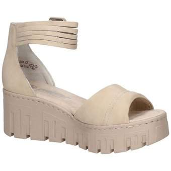 Rieker Keilsandale in beige