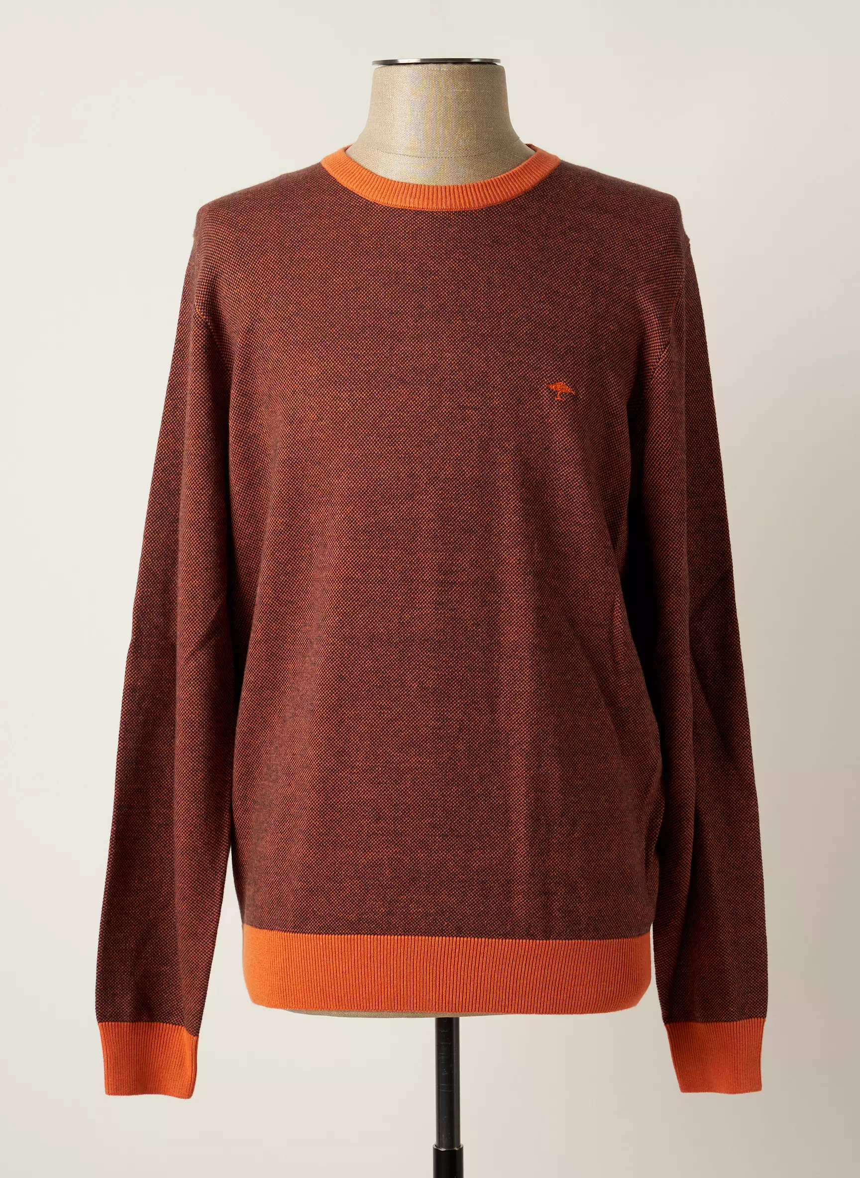 Fynch Hatton Pulls Homme couleur orange