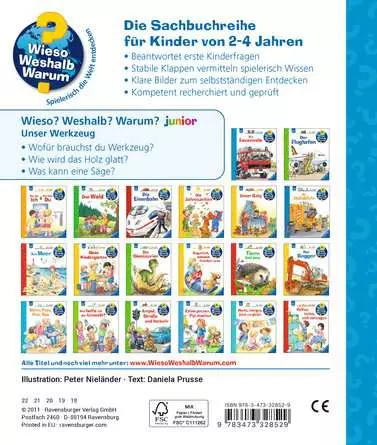 Ravensburger Wieso? Weshalb? Warum? junior, Band 40: Unser Werkzeug