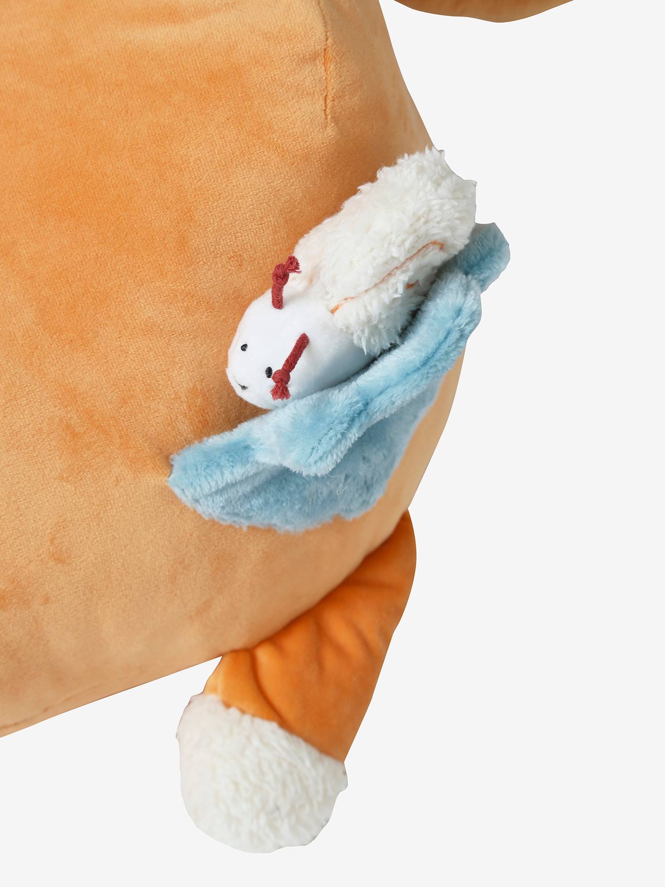 Grande peluche d'activités Écureuil LES AMIS DE LA FORÊT orange