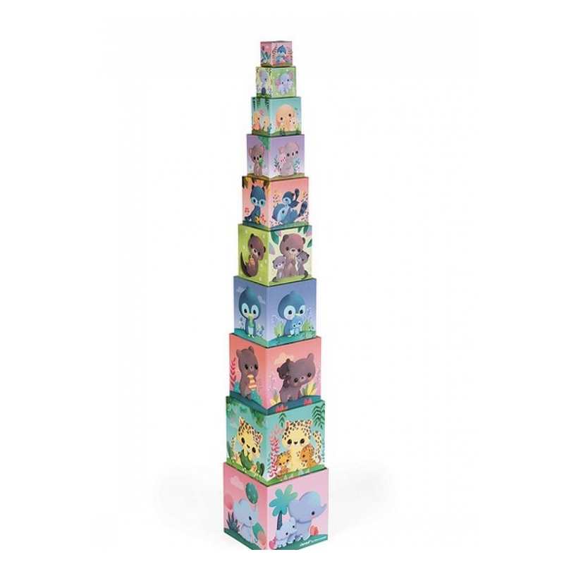 Pyramide carrée Les Animaux tous mignons