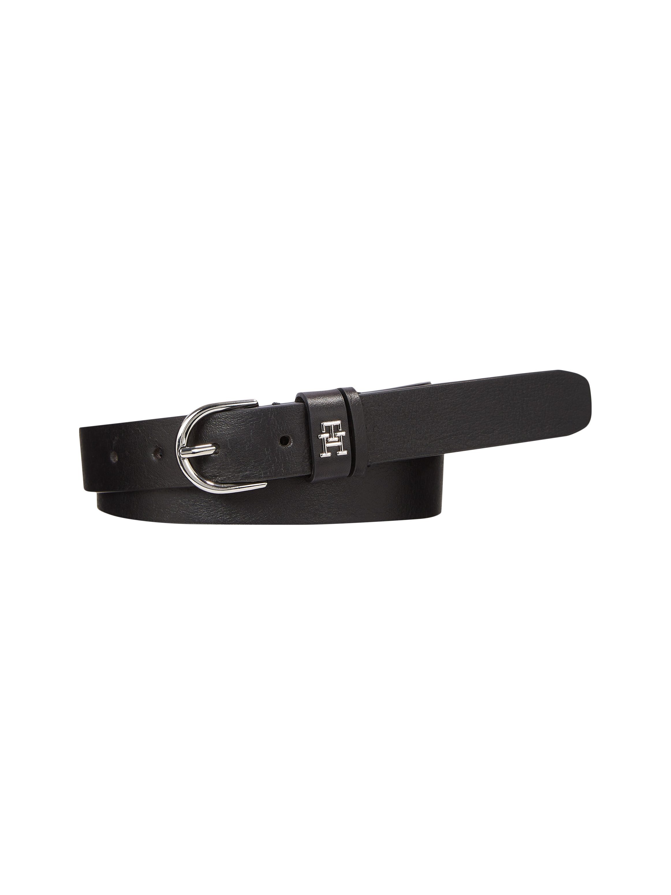 Tommy Hilfiger Ledergürtel ESSENTIAL EFFORTLESS 2.5 mit Tommy Hilfiger Label aus Metall