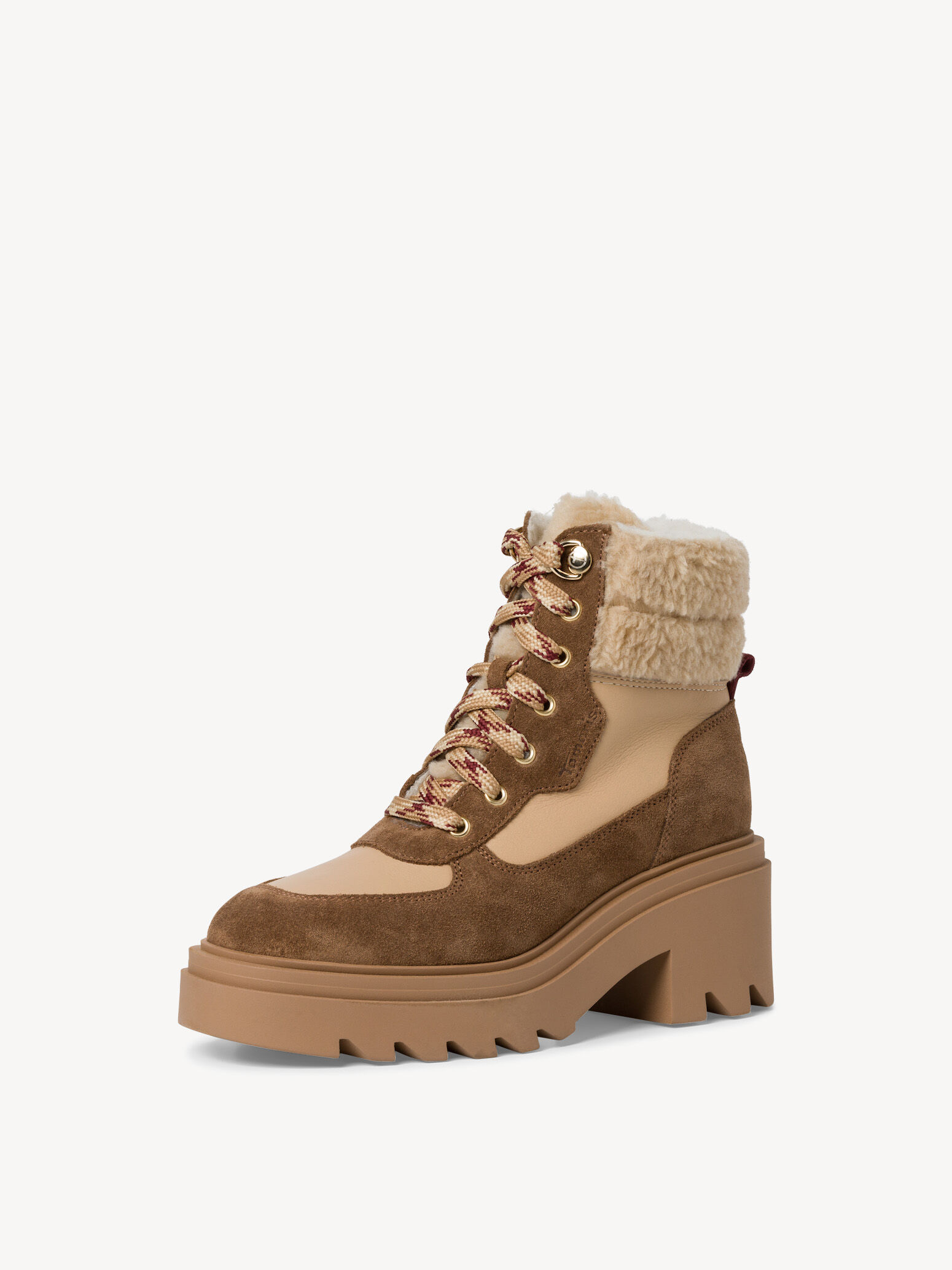 Bottine en cuir - marron doublure chaude