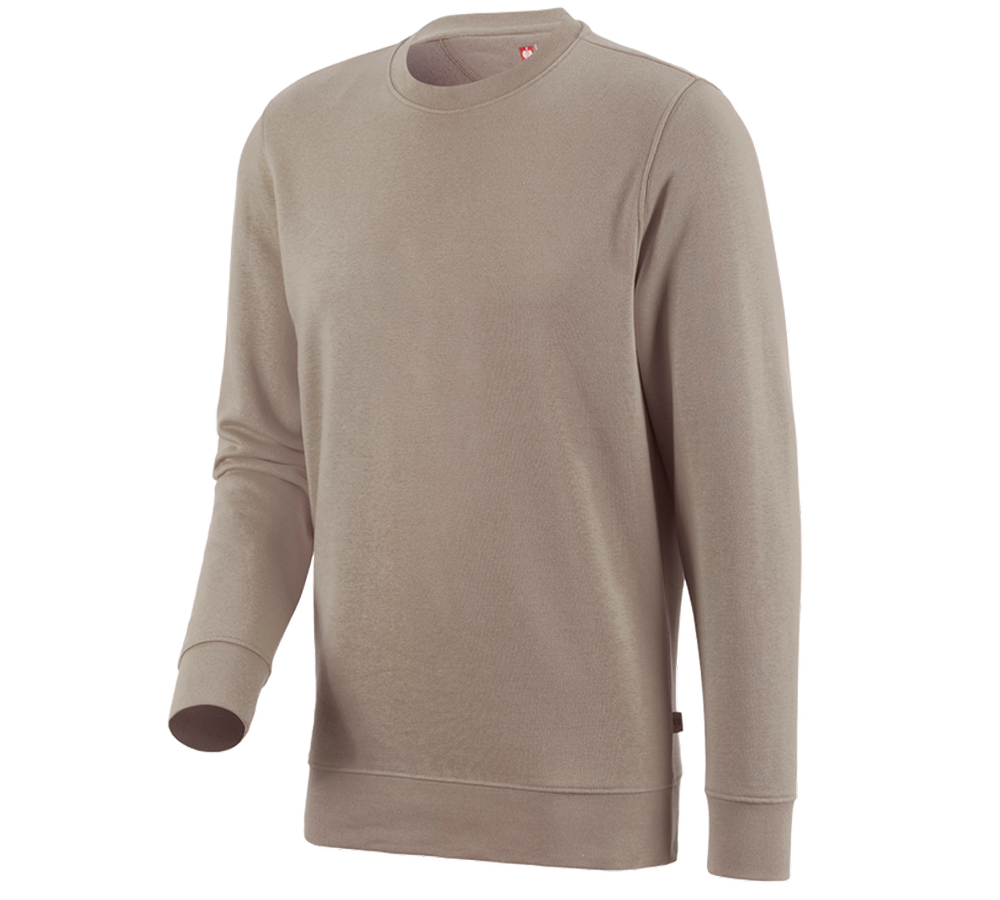 e.s. Sweatshirt poly cotton