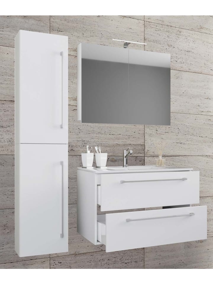 ebuy24 Badmöbelset Badinos60SS Weiß 61 x 47 cm günstig kaufen onesize