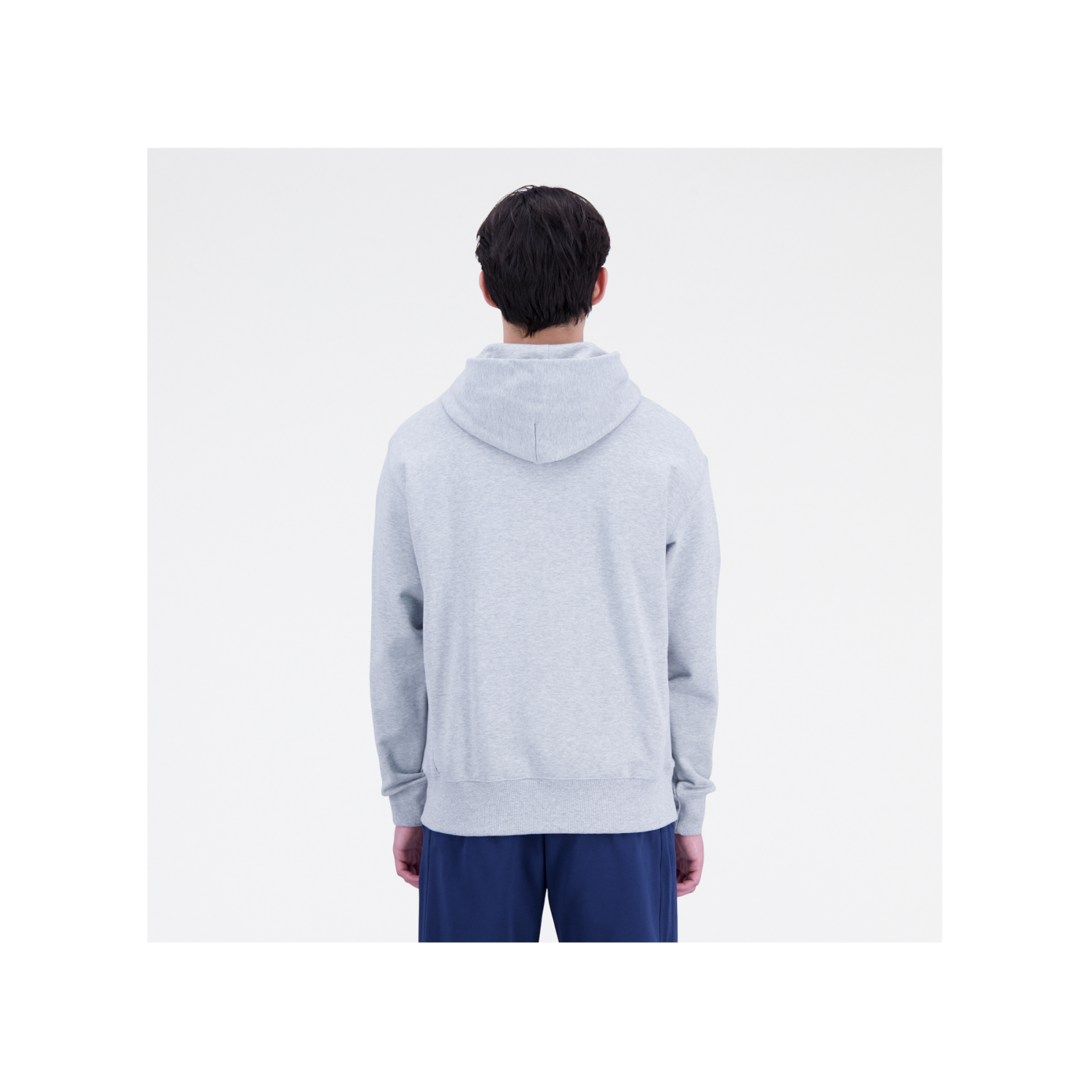 New Balance Athletics Remastered Hoody Grau FAG