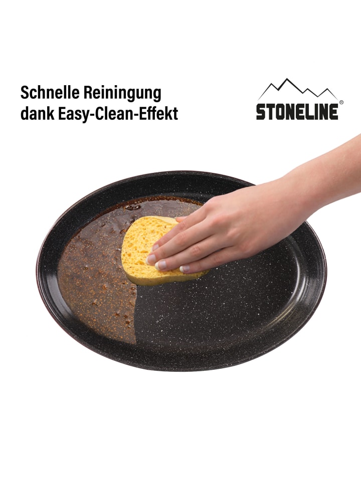 Stoneline Auflaufform Oval 34x24 cm in Rot günstig kaufen onesize