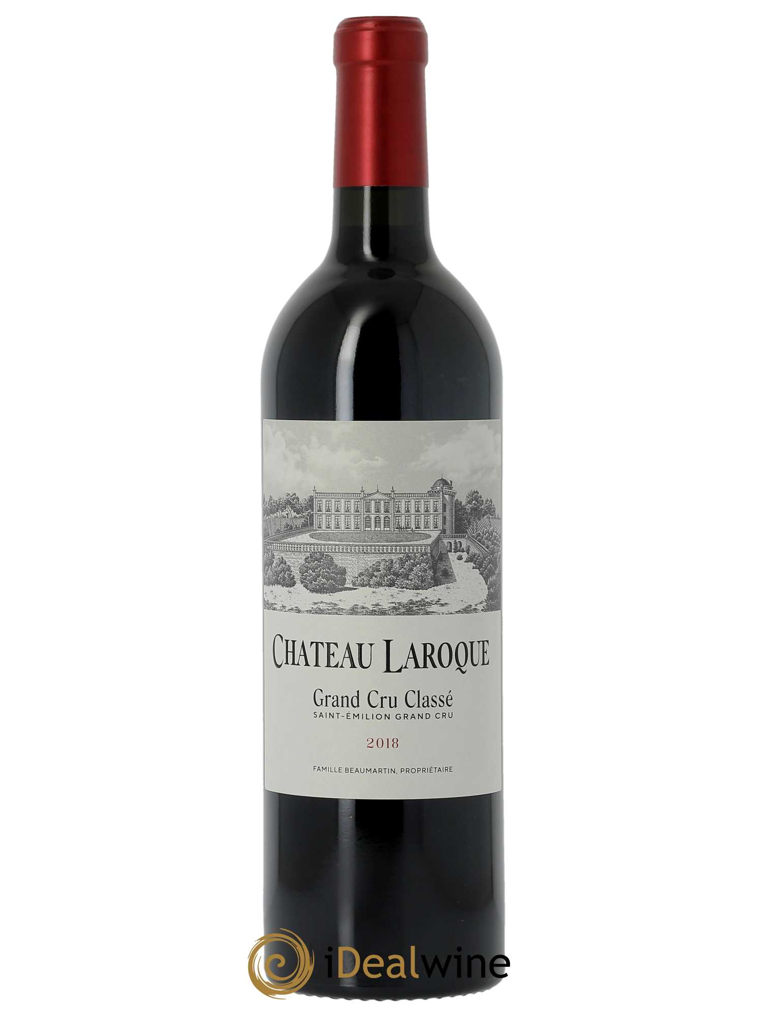 Château Laroque Grand Cru Classé (CBO à partir de 6 BTS) 2018 - Lot de 1 Bouteille
