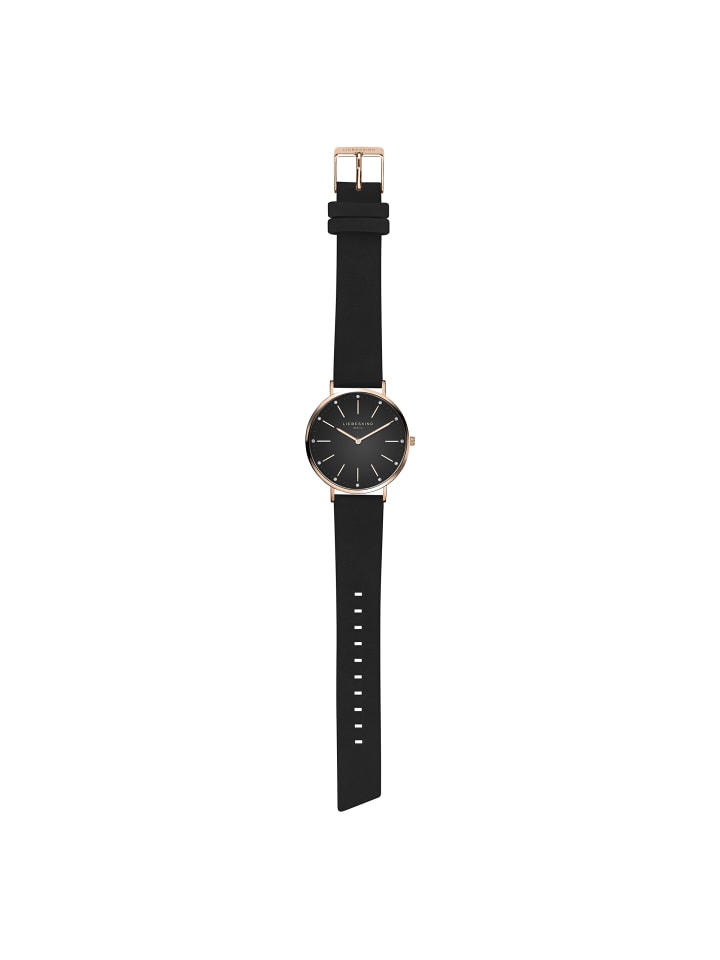 LIEBESKIND BERLIN Armbanduhr in schwarz günstig kaufen onesize