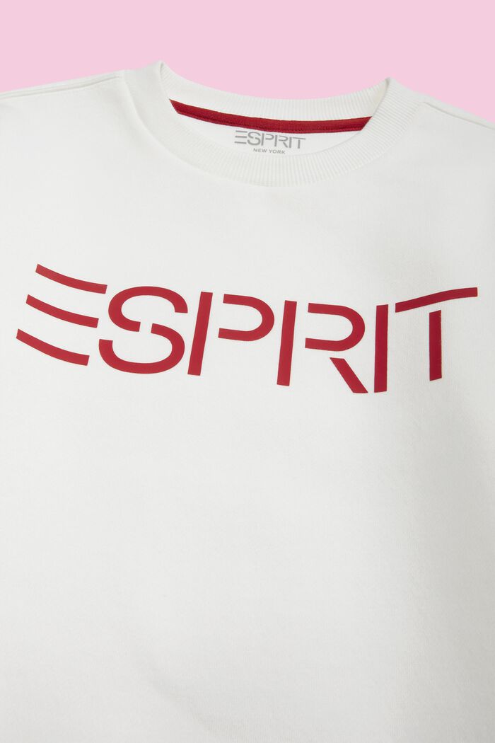 Logo-Sweatshirt mit Rundhalsausschnitt