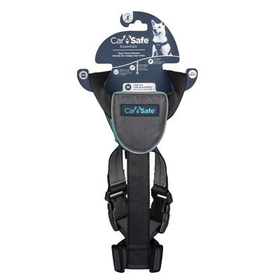 CarSafe Hundereisegeschirr, schwarz
