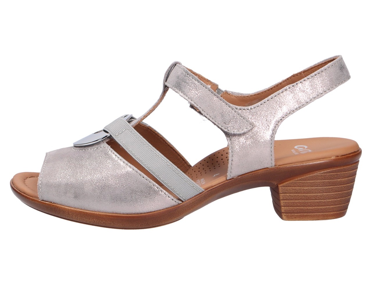 ARA Klassische Sandalen grau Lugano