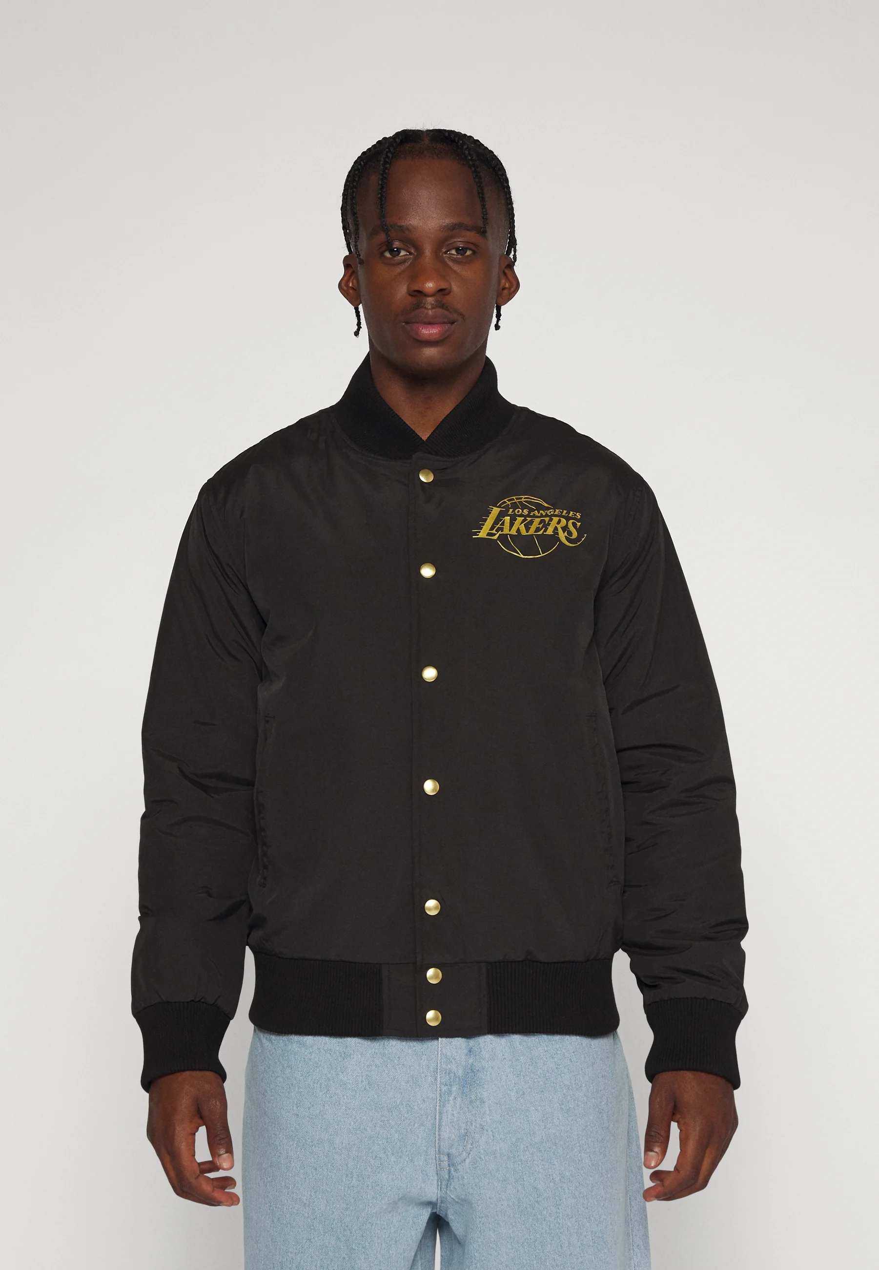 Chaqueta bomber con el logo de los Angeles Lakers de la NBA de New Era - Equipo
