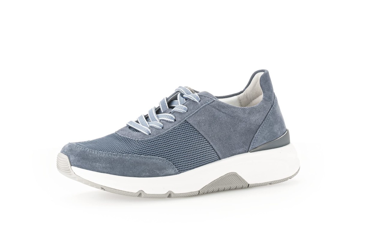 GABOR Freizeit Schnürer blau rollingsoft by Gabor Sneaker low 26.897.
