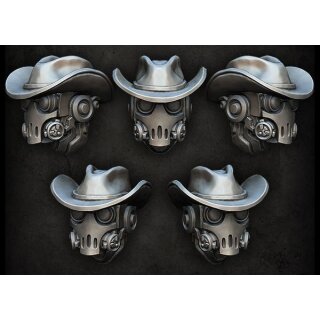 Cyber Gunslinger Heads (5)