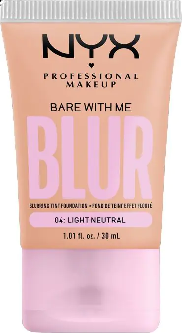 NYX Bare With Me Blur Light neutralus makiažo pagrindas