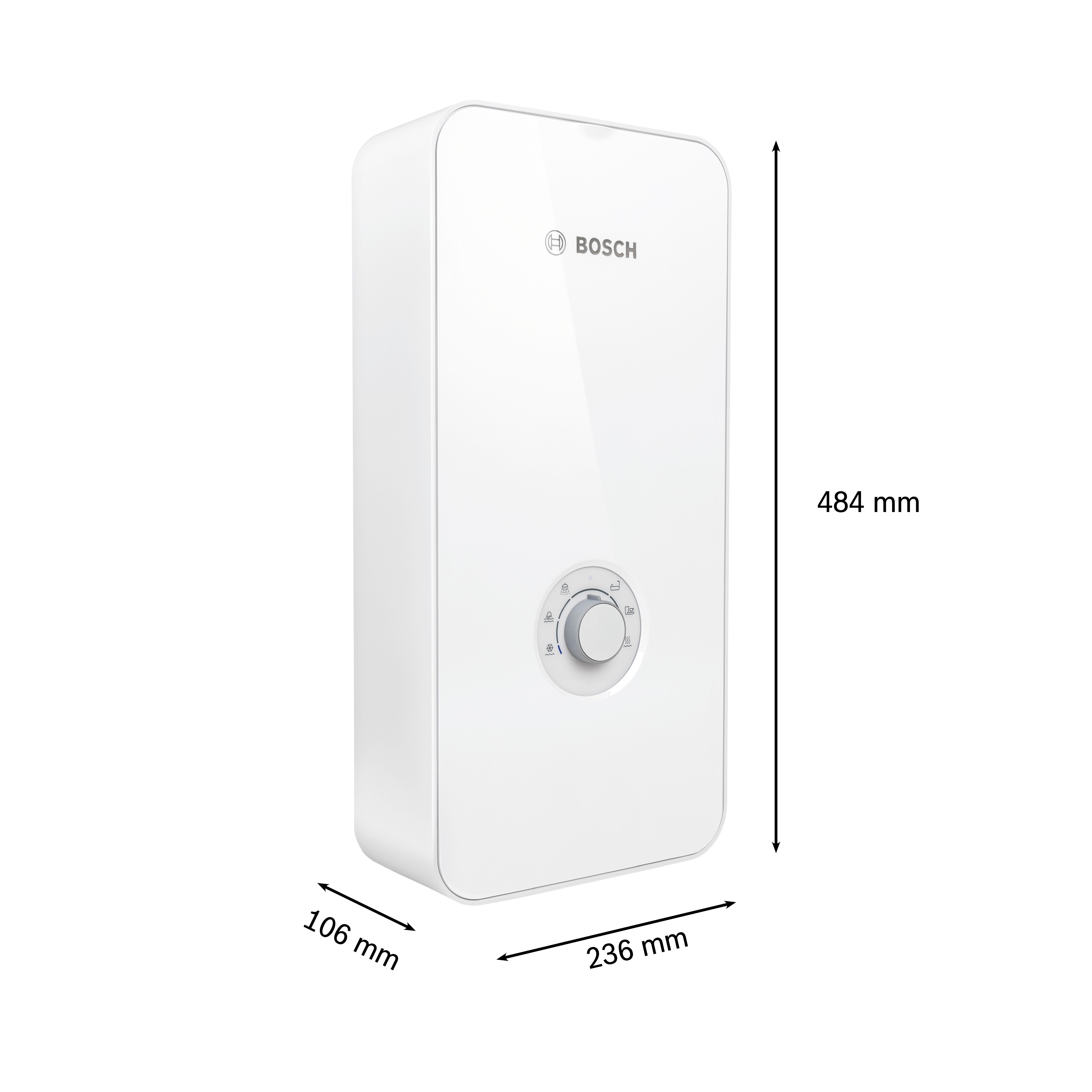 BOSCH Durchlauferhitzer Tronic Comfort, Plus